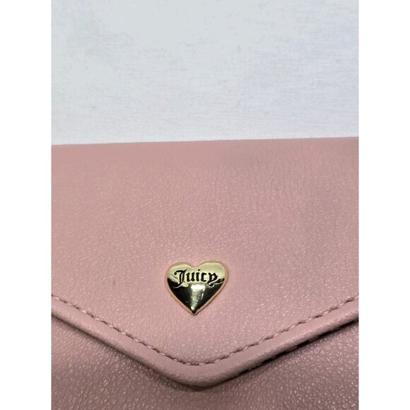 Juicy Couture Mini Clip On Coin Pouch Keychain- Pink - Picture 2 of 8